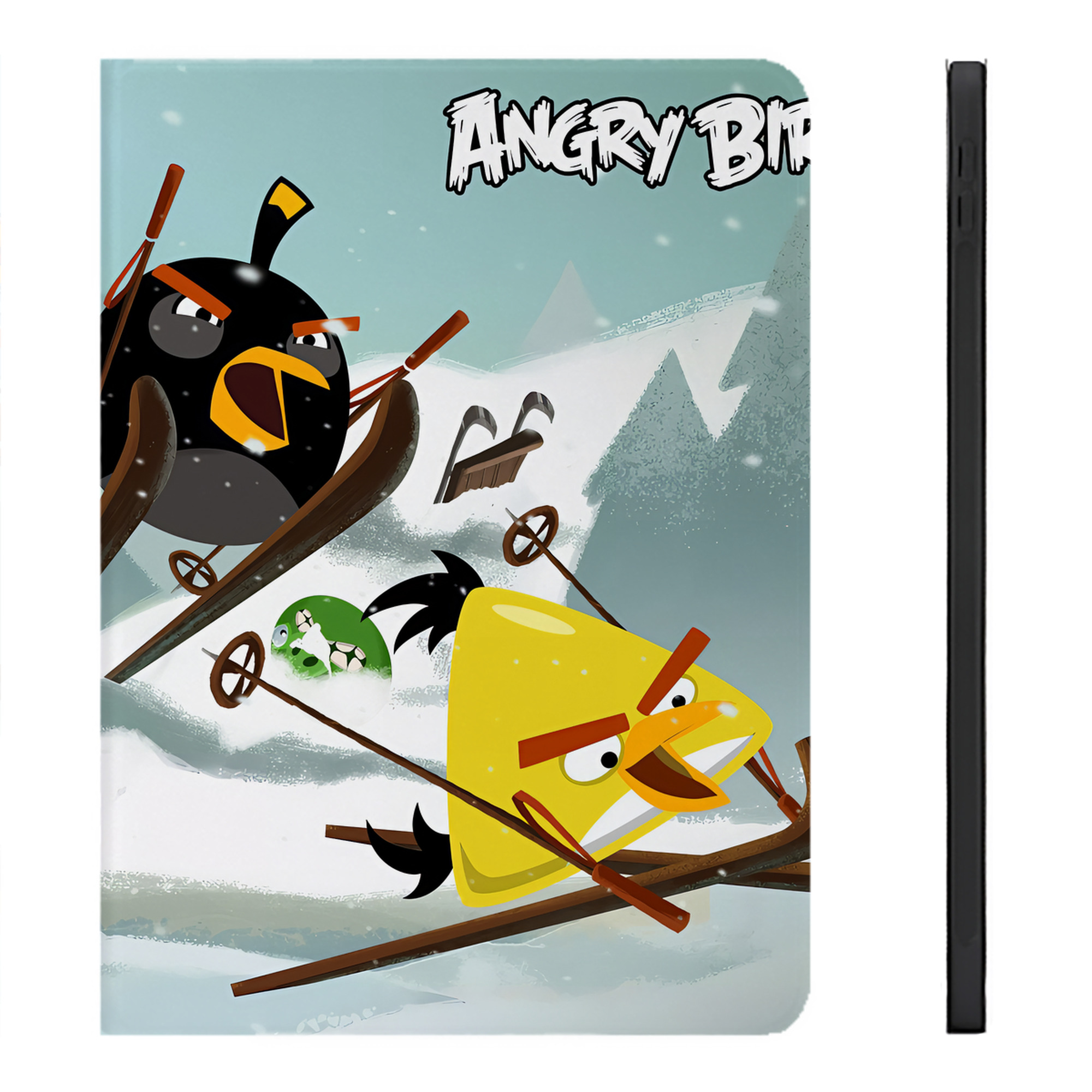 （画像用） Angry Birds アングリーバード IPadケース ペンホルダー付き ブックスタイルデザイン